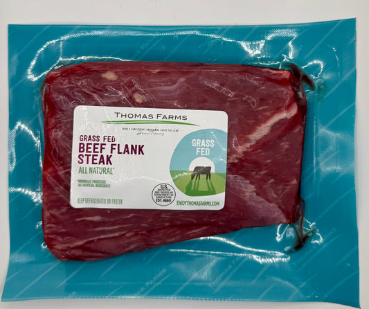 Zabiha Halal Grass-Fed Beef Flank Steak 12 oz - 16 oz Retail Pack