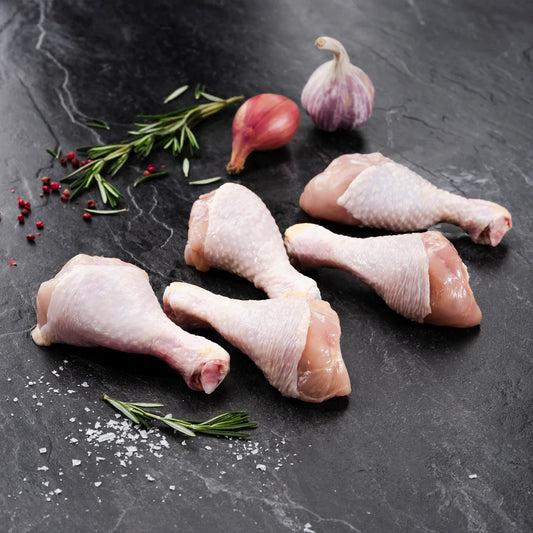 Zabiha Halal Skin-On Chicken Drumsticks 1 lb Retail Pack