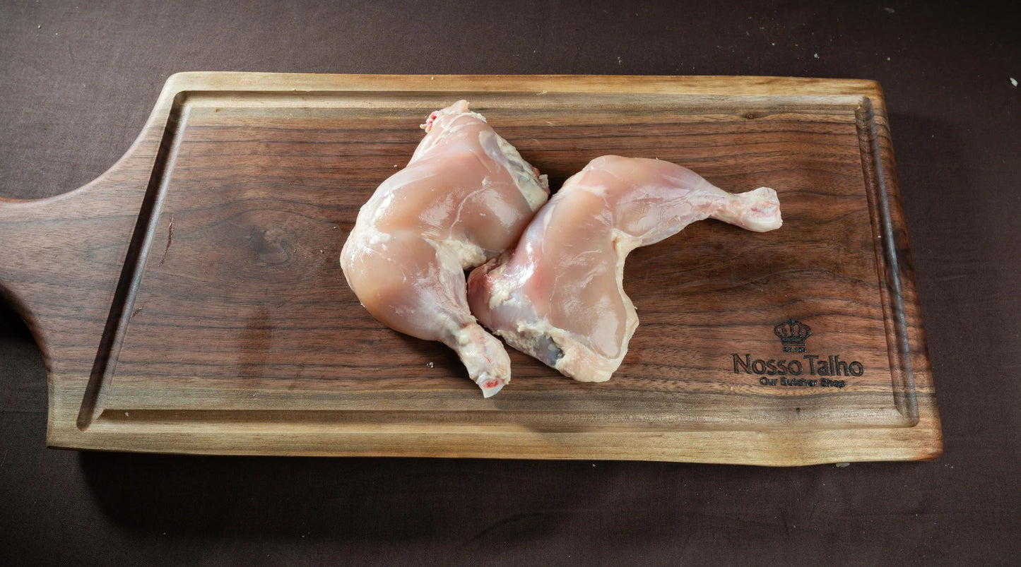 HFSAA certified Non-GMO Project Verified zabiha halal skinless chicken legs retail pack