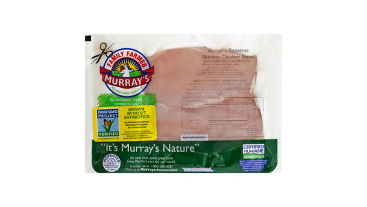 Non-GMO Zabiha Halal Boneless Skinless Chicken Breast (Antibiotic Free, Air-Chilled) 0.75 lb Retail Pack