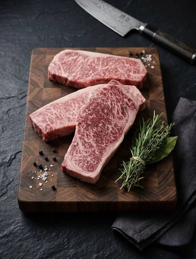 Zabiha Halal Wagyu Ny Strip Steak 10oz Retail Pack