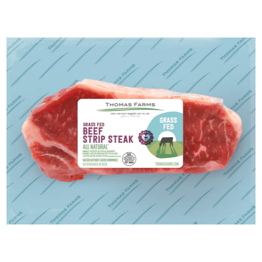 Zabiha Halal Grass-Fed Ny Strip Steak 10oz Retail Pack