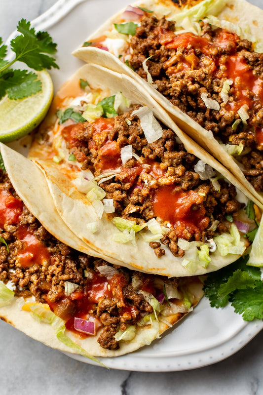 Ahmed's 🌮 Grass-Fed Beef Tacos