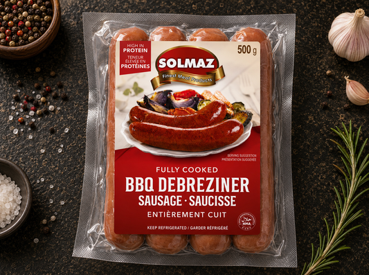 Zabiha Halal Hand-Cut BBQ Sausage- 16oz Retail Pack