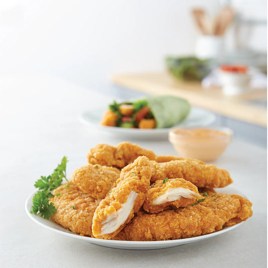 Crescent Foods Chicken Breast Breaded Tenders | 3 lb Bag