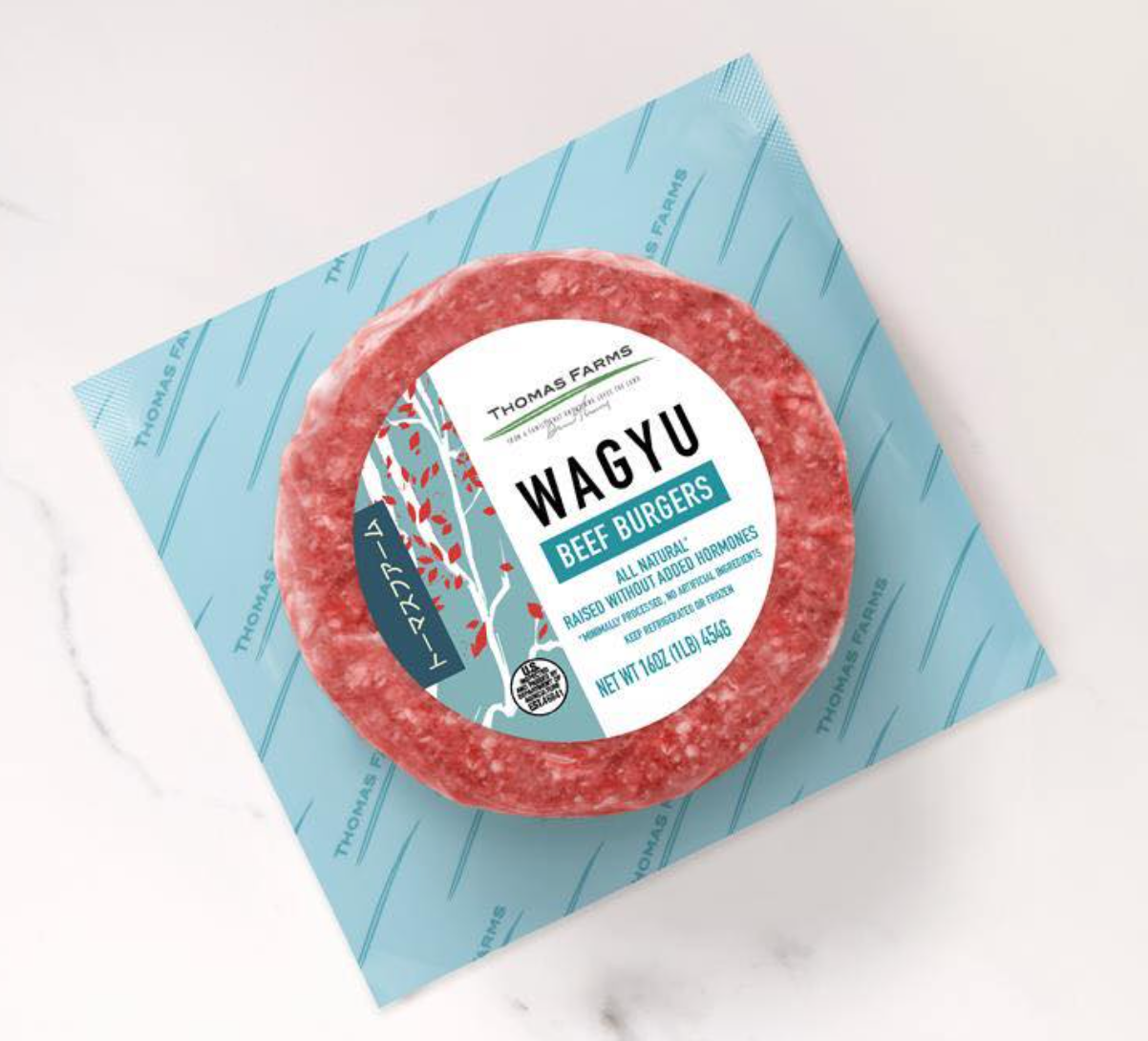 Zabiha Halal 4-4oz Wagu Beef Patties