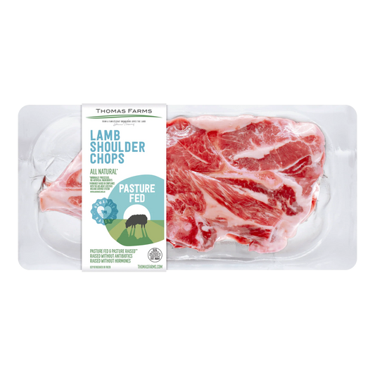 Zabiha Halal Lamb Shoulder Chop 13oz Retail Pack
