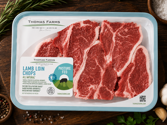 Zabiha Halal Lamb Loin Chop 16oz Retail Pack