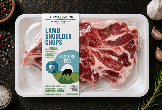 Zabiha Halal Lamb Shoulder Chop 12oz Retail Pack