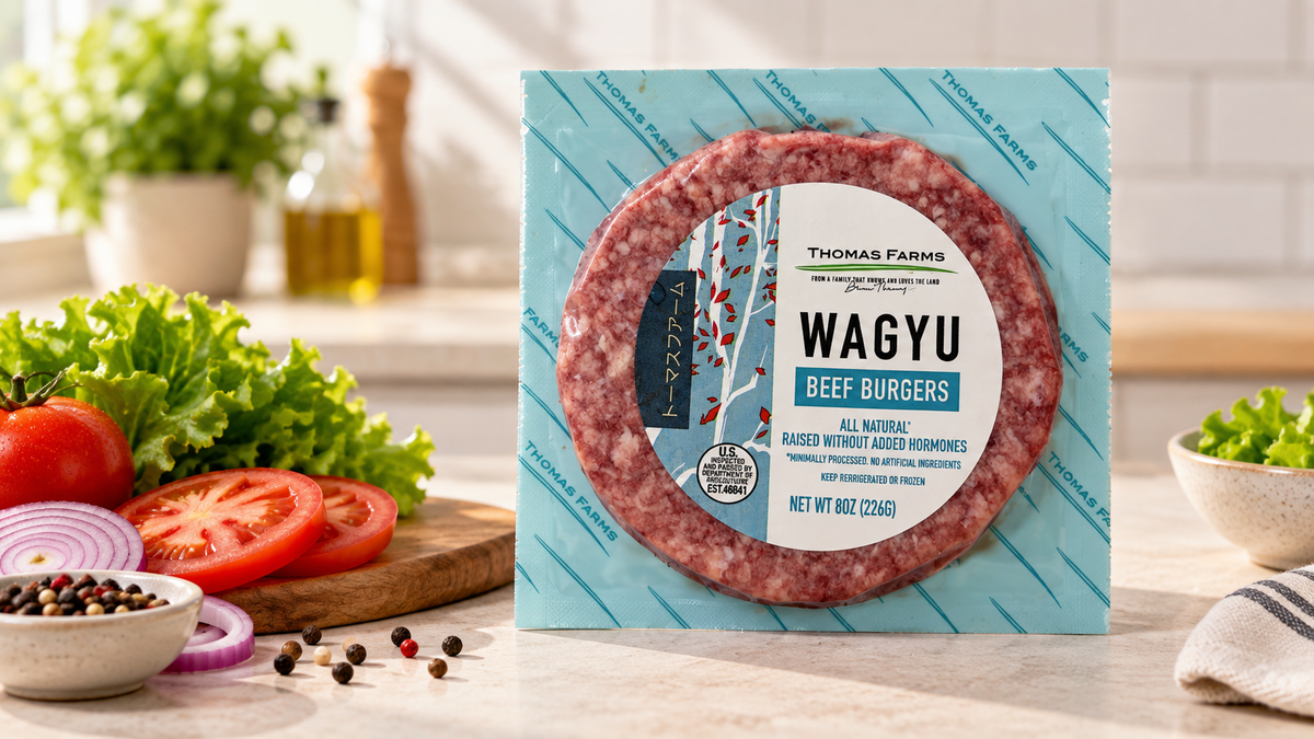 Zabiha Halal 2-4oz Wagyu Beef Patties