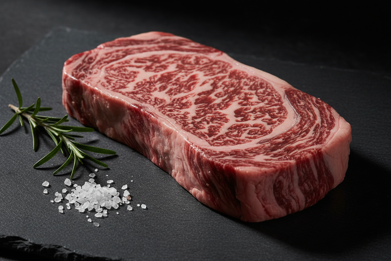 Zabiha Halal Australian Breed Wagyu Ny Strip Steak 10oz Retail Pack