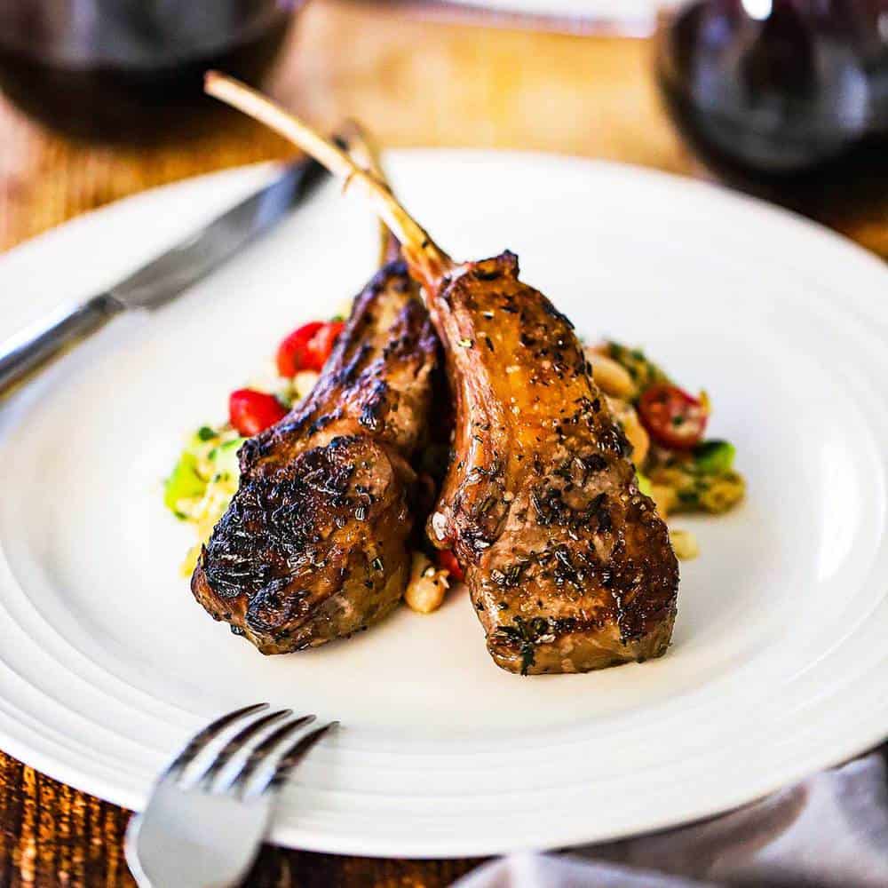 Zabiha Halal Lamb Rib Chops 8oz Retail Pack – Majid Foods