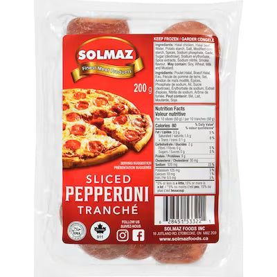 Sliced Pepperoni - 8oz Retail Pack