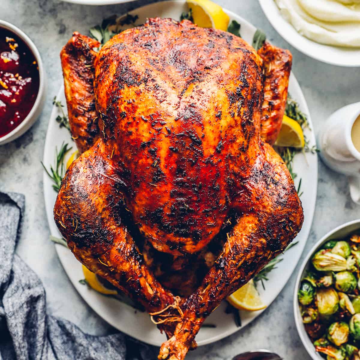 Zabiha halal whole turkey, 10 to 14 lb