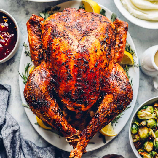 Zabiha halal whole turkey, 10 to 14 lb